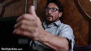 Foul-smelling my Step-Daddy Jerking his Cock to Teen Porn!